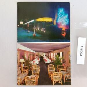 The Banyan Tree for Dining Delray Beach Florida 1950s Postcard FL PC 1957